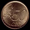 faccia comune dei vecchi 50 centesimi di euro