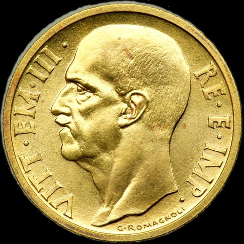 50 lire impero Vittorio Emanuele III