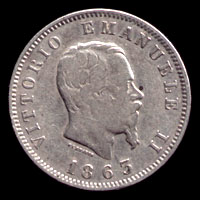 Victor Emmanuel II coins