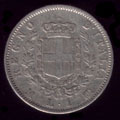 1 lira coat of arms Victor Emmanuel II