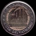2 euro commemorativi del Vaticano 2005