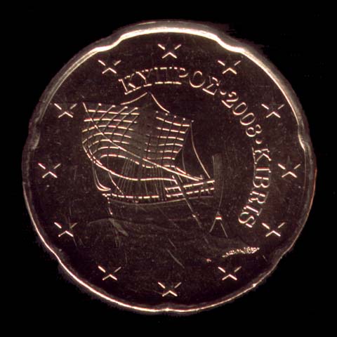 20 céntimos Chipre