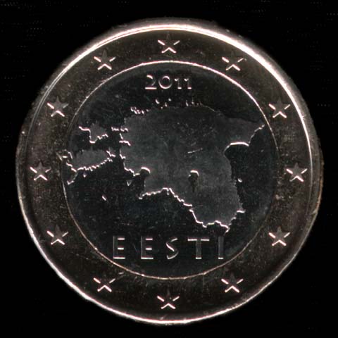 Monedas de euro de Estonia