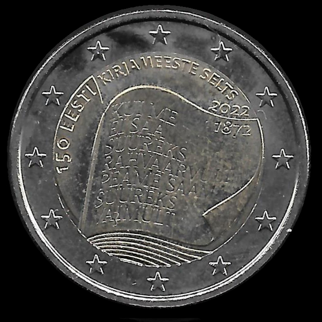 2 euro Commemorative of Estonia 2022