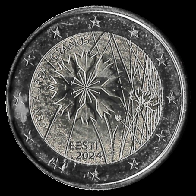 2 Euro Gedenkmünze von Estland 2024