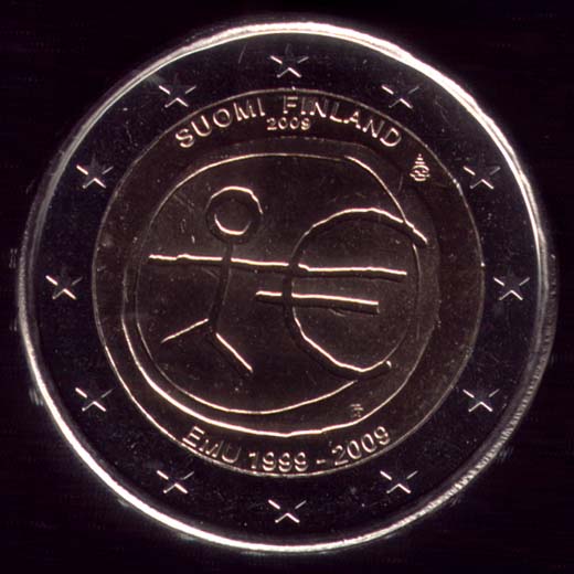 2-Euro-Gedenkmünzen Finnland 2009