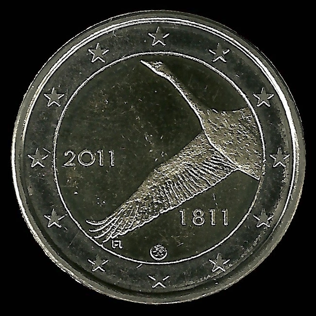 2-Euro-Gedenkmünzen Finnland 2011