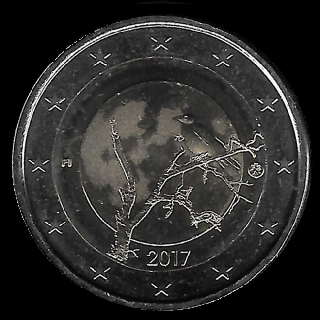 2-Euro-Gedenkmünzen Finnland 2017