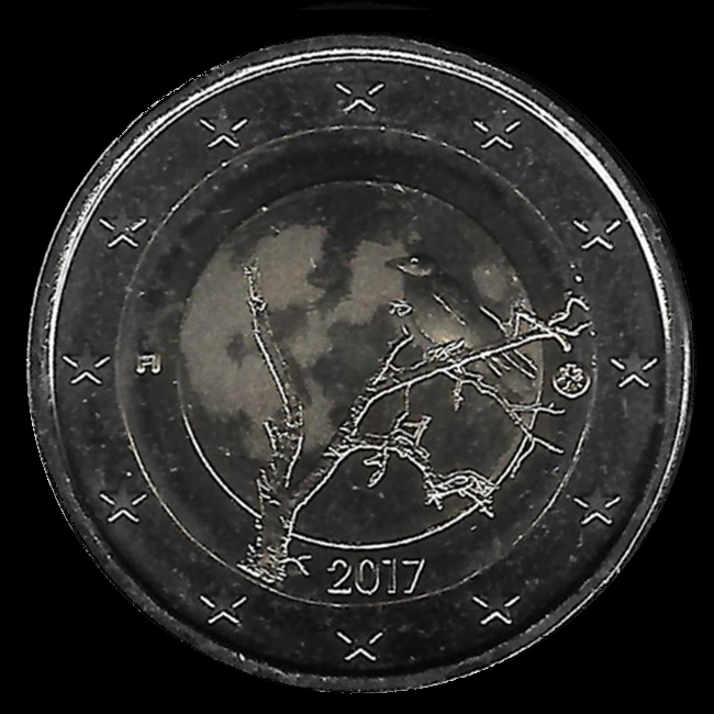 2 euro commmorative Finlande 2017