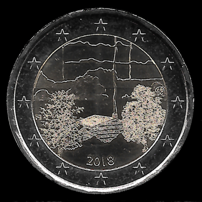 2 euro commmorative Finlande 2018