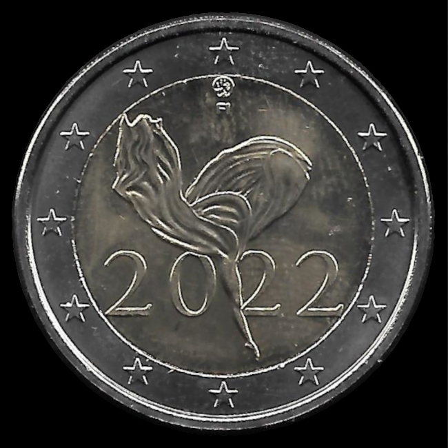 2 euro commmorative Finlande 2022