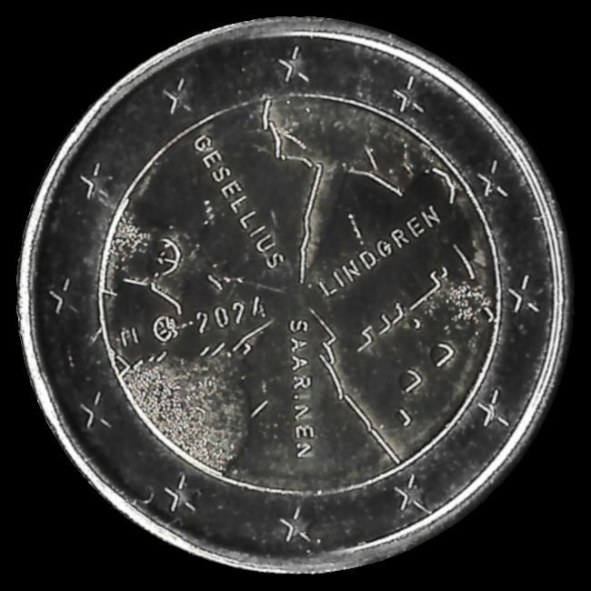 2 Euro Gedenkmünze von Finnland 2024