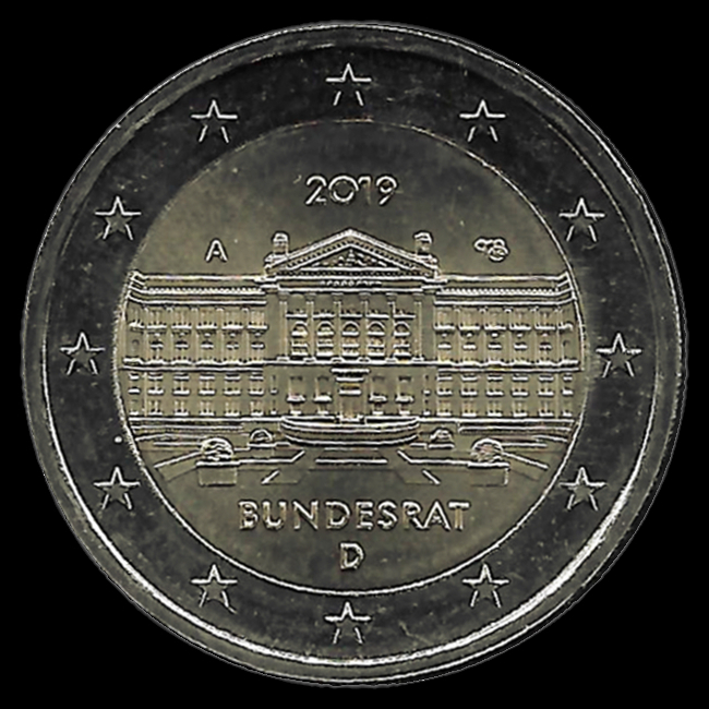 2 euro Allemagne 2019