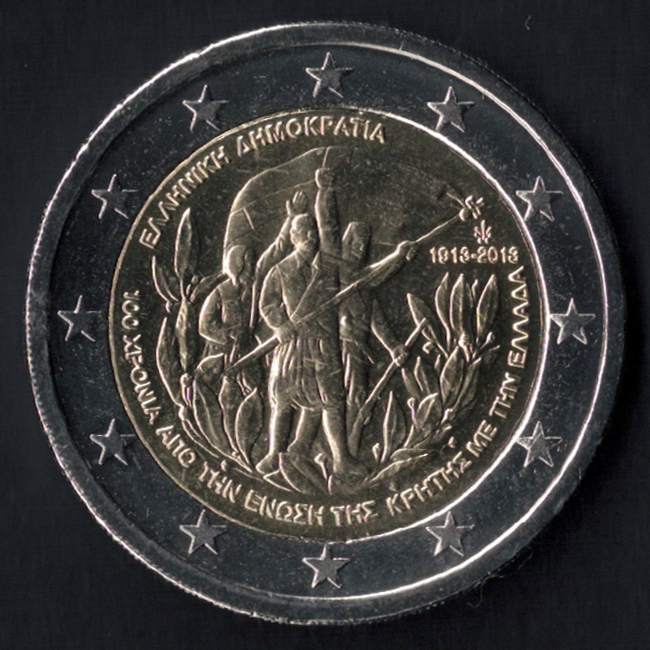 2-Euro-Gedenkmünzen Griechenland 2013