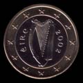 1 euro dell'Irlanda