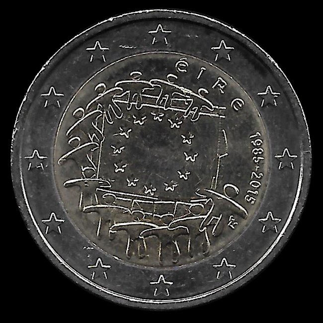2-Euro-Gedenkmünzen Irland 2015