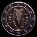 pièce de 2 euro de l'Irlande