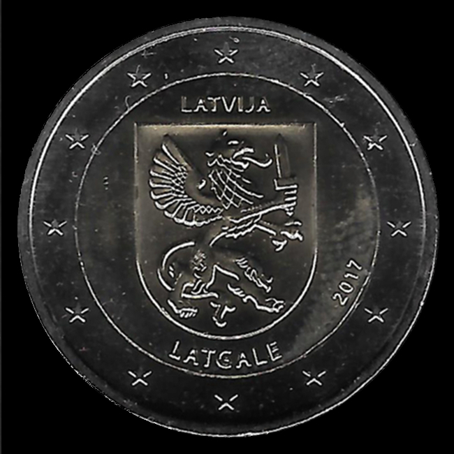 2 euro commémoratives de Lettonie 2017