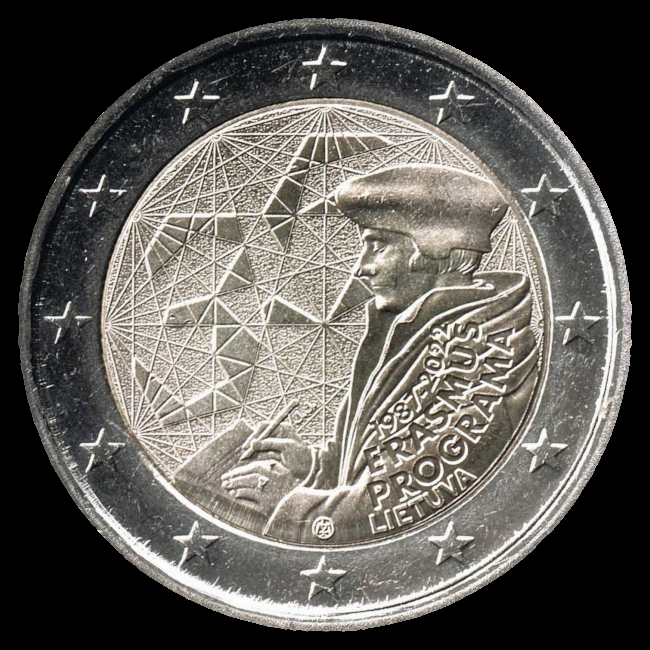 Moedas de euro de Litunia 2022