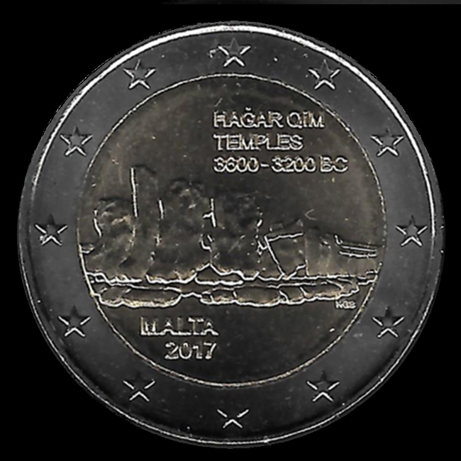 Moedas de euro de Malta 2017