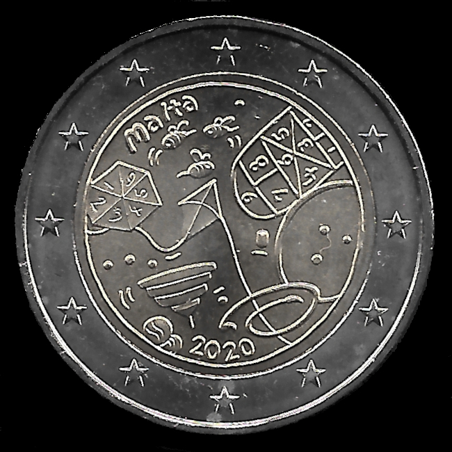 2-Euro-Gedenkmünzen Malta 2020