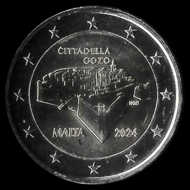 2 Euro Gedenkmünze von Malta 2024
