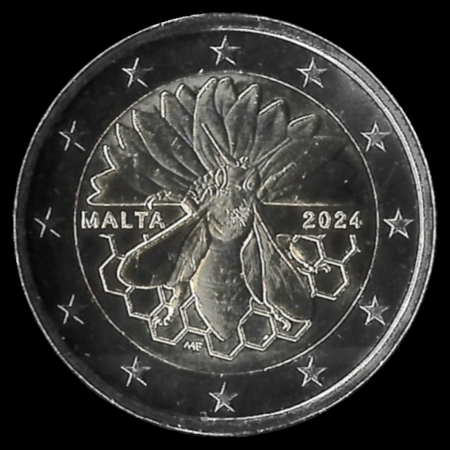 2 Euro Gedenkmünze von Malta 2024