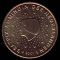 pièce 50 centimes euro des Pays-Bas