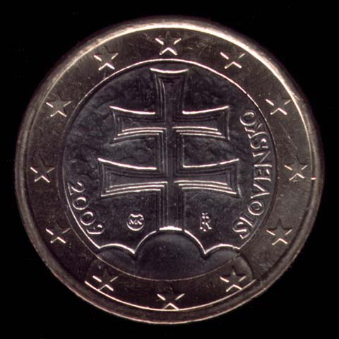 Monedas de euro de Eslovaquia