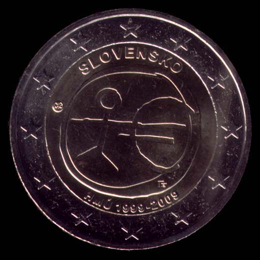 2 euro Commemorative Slovacchia 2009