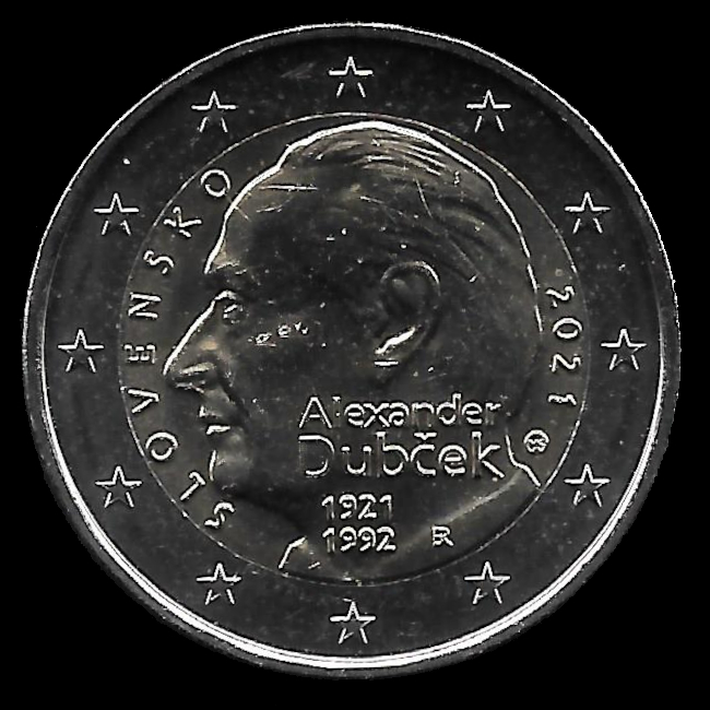2 euro Commemorative of Slovakia 2021