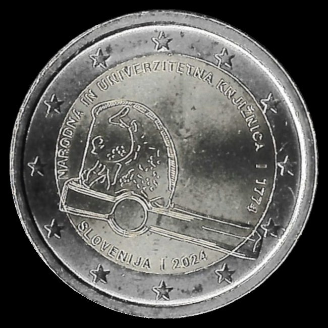 2 Euro Gedenkmünze von Slowenien 2024