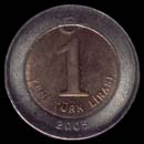1 lira 2005