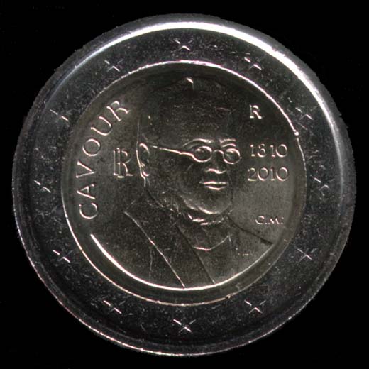 2 euro italiani commemorativi 2010