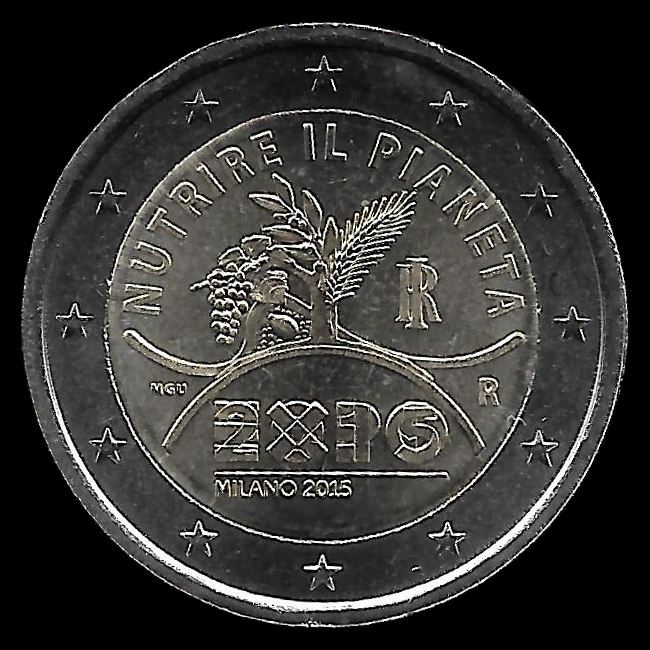 2 Euro italiani 2015