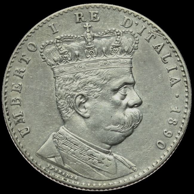 2 lire 1890