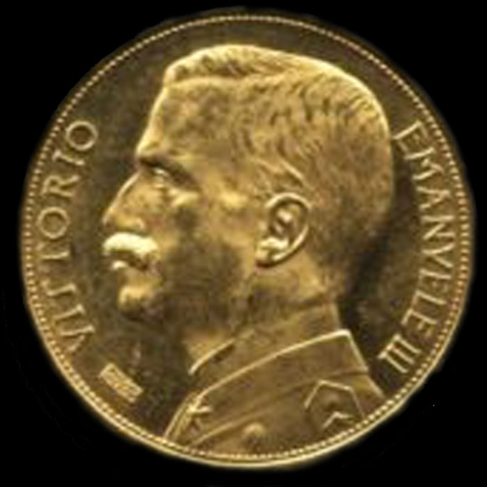 50 lire aratrice Vittorio Emanuele III