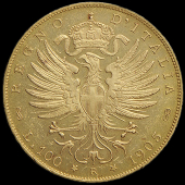 100 lire Aquila Saboya Víctor Manuel III