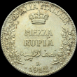 1/2 rupia Somalia Víctor Manuel III