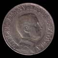 1 lira fast quadriga Victor Emmanuel III