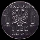 1 lek Albania Vittorio Emanuele III