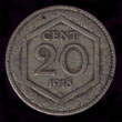 20 céntimos Hexágono Vítor Emanuel III