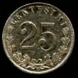 25 cent Wert Viktor Emmanuel III
