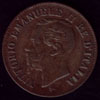 2 centimes valeur Victor-Emmanuel II