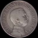 2 lire Cuadriga rpida Vctor Manuel III