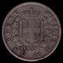 50 centesimi stemma Vittorio Emanuele II