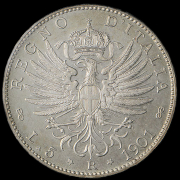 5 lire Aquila Savoie Victor-Emmanuel III