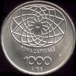 1000 lire prata