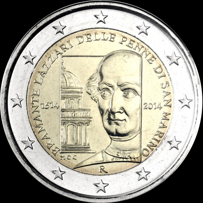 2 Euro Commemorative of San Marino 2014