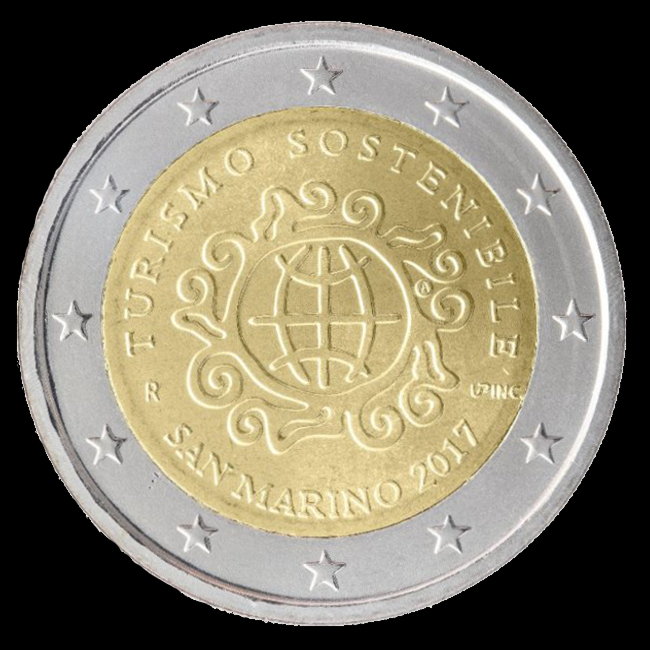 pices de monnaie en euro de Saint-Marin 2017